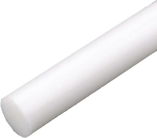 1IN NATURAL DELRIN 150 SUSTARIN ROD - Acetal Homopolymer Rods